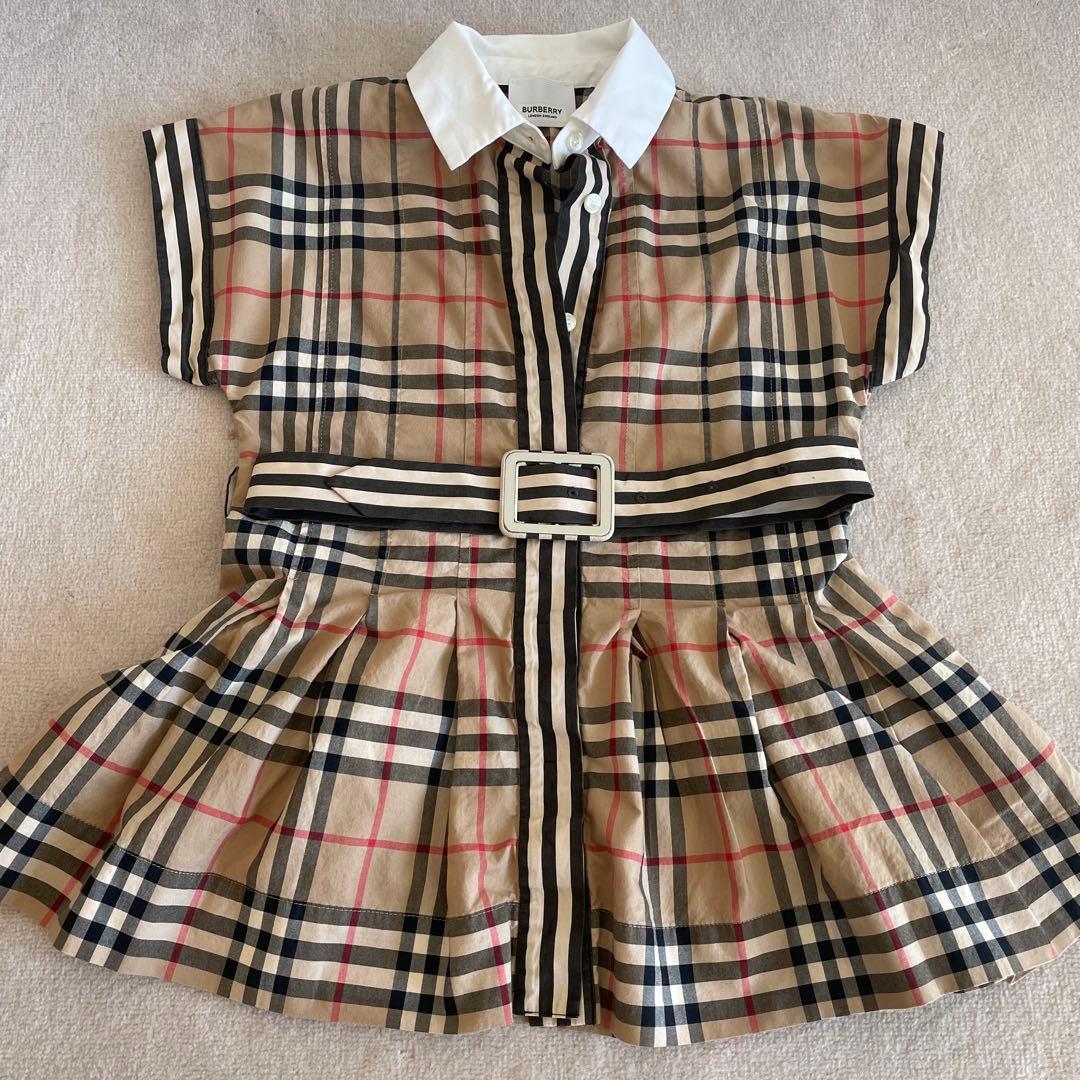 BURBERRY バーバリー柄ワンピース