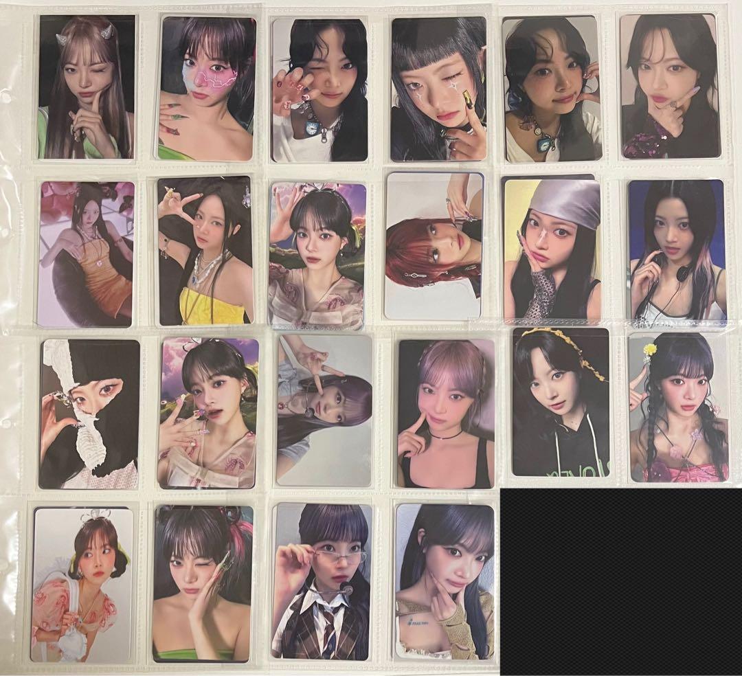 LESSERAFIM ルセラフィム ウンチェトレカまとめ売り サノク 限定トレカ