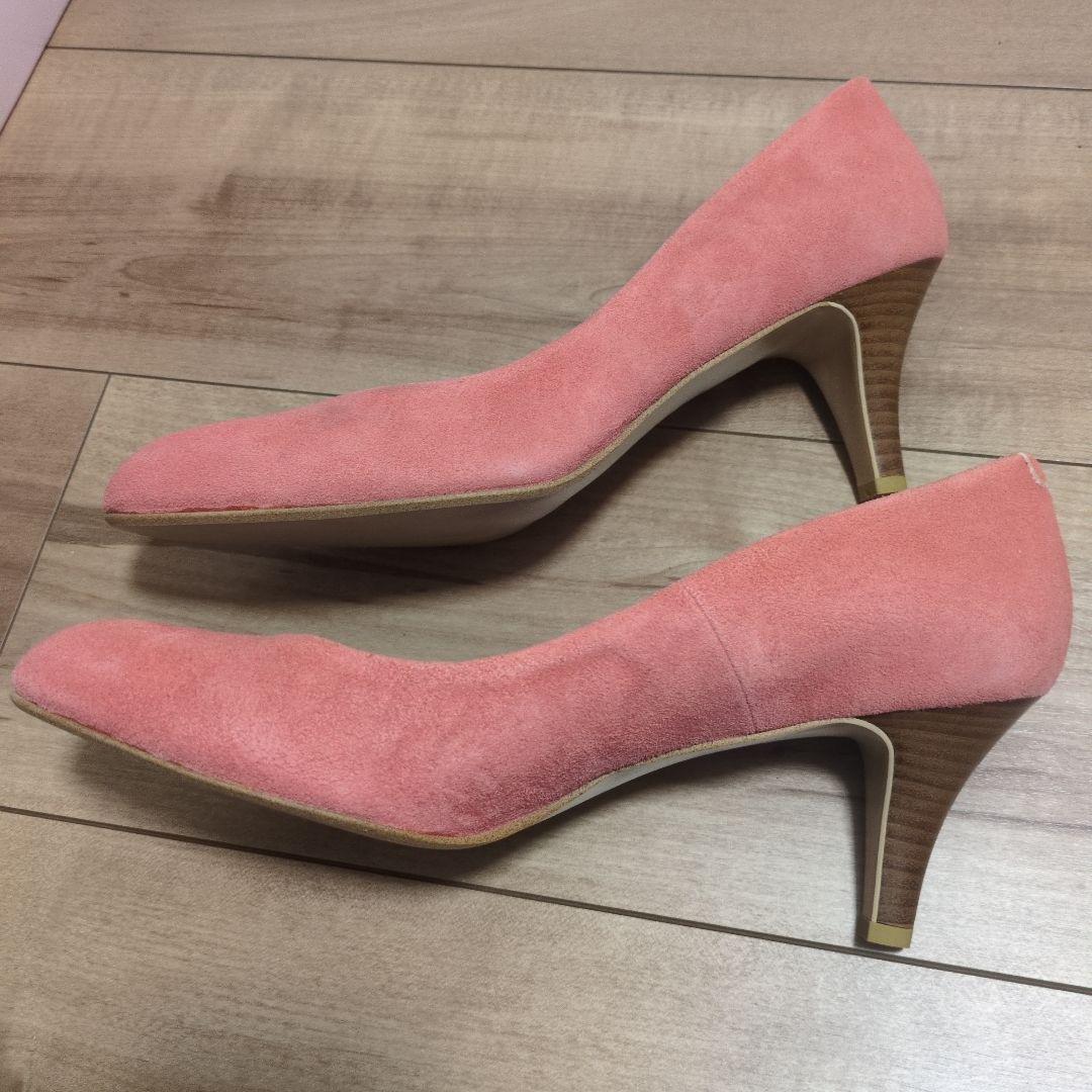 【新品未使用】Diana ピンク スエード パンプス　ダイアナ　ハイヒール