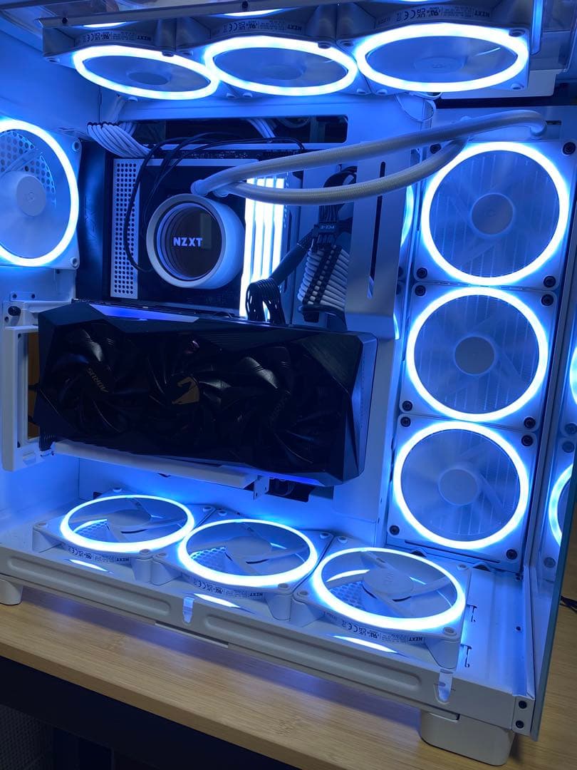 NZXT N9 Elite ファン10枚 RYUJIN 360 GPUステー
