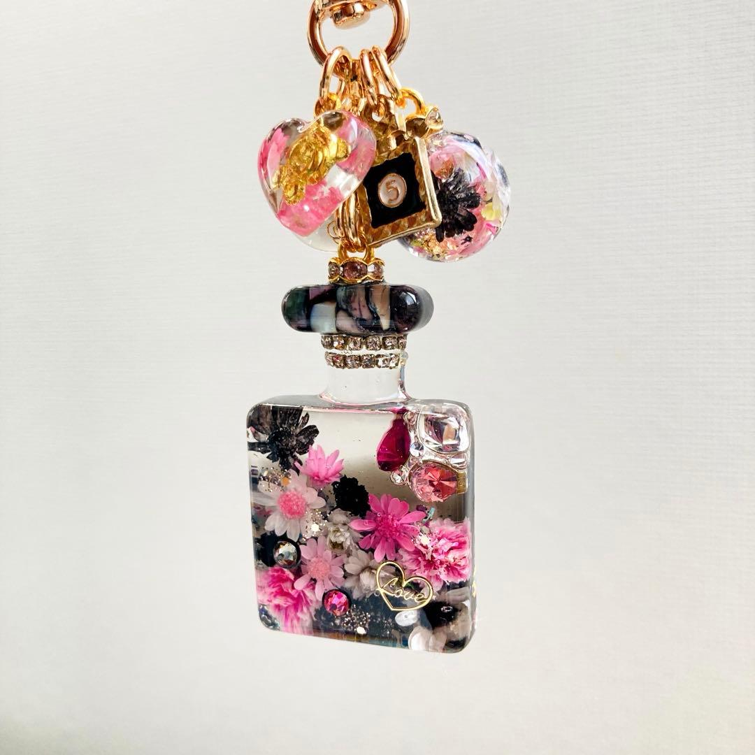 ☆Fivepeacelove☆ページ　名入れチャームレジンキーホルダー5点