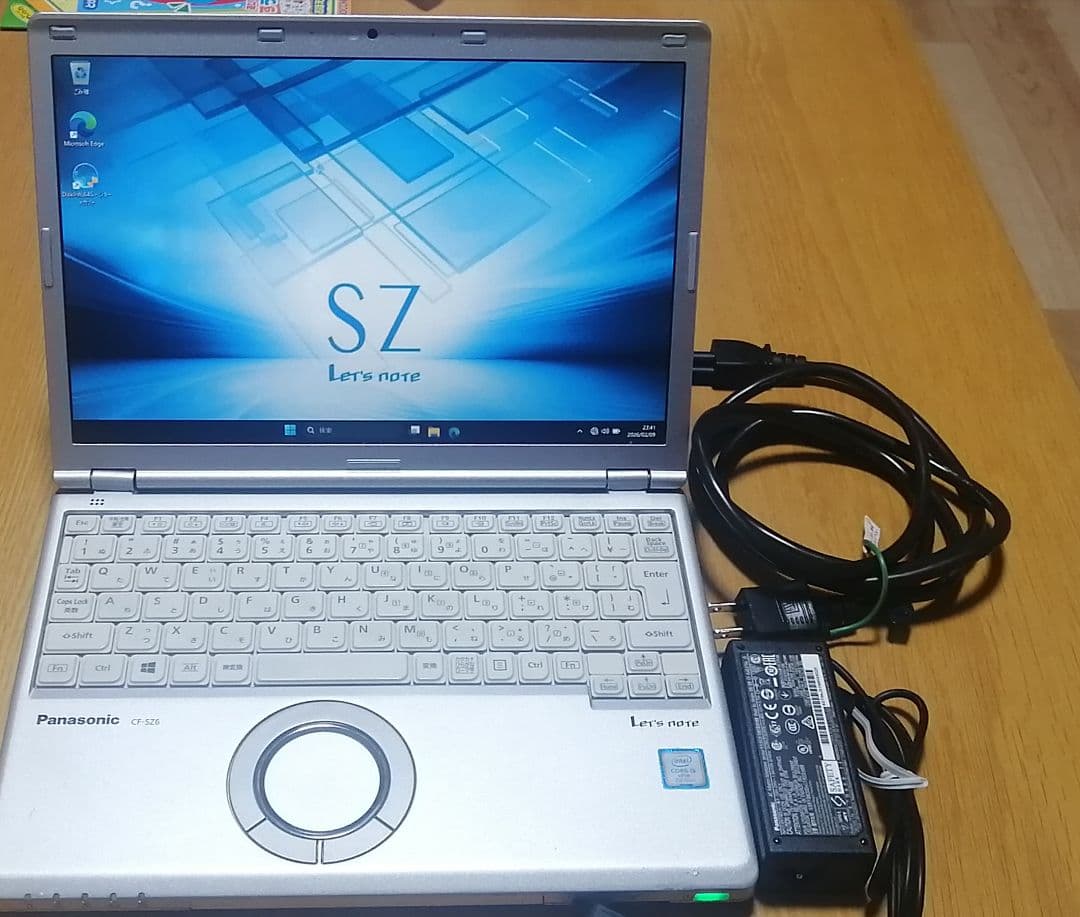 Let's note CF-SZ6 アダプター付き　Windows11