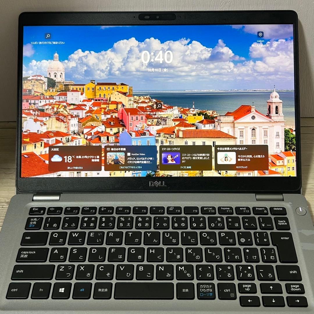 DELL windows11 第10世代i7 8GB 256GB webカメラ