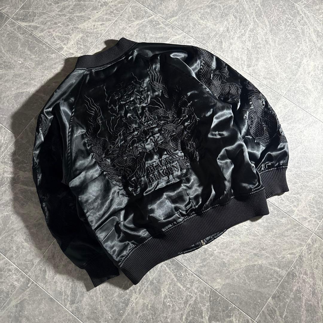 DOG TOWN スカジャン ALL BLACK