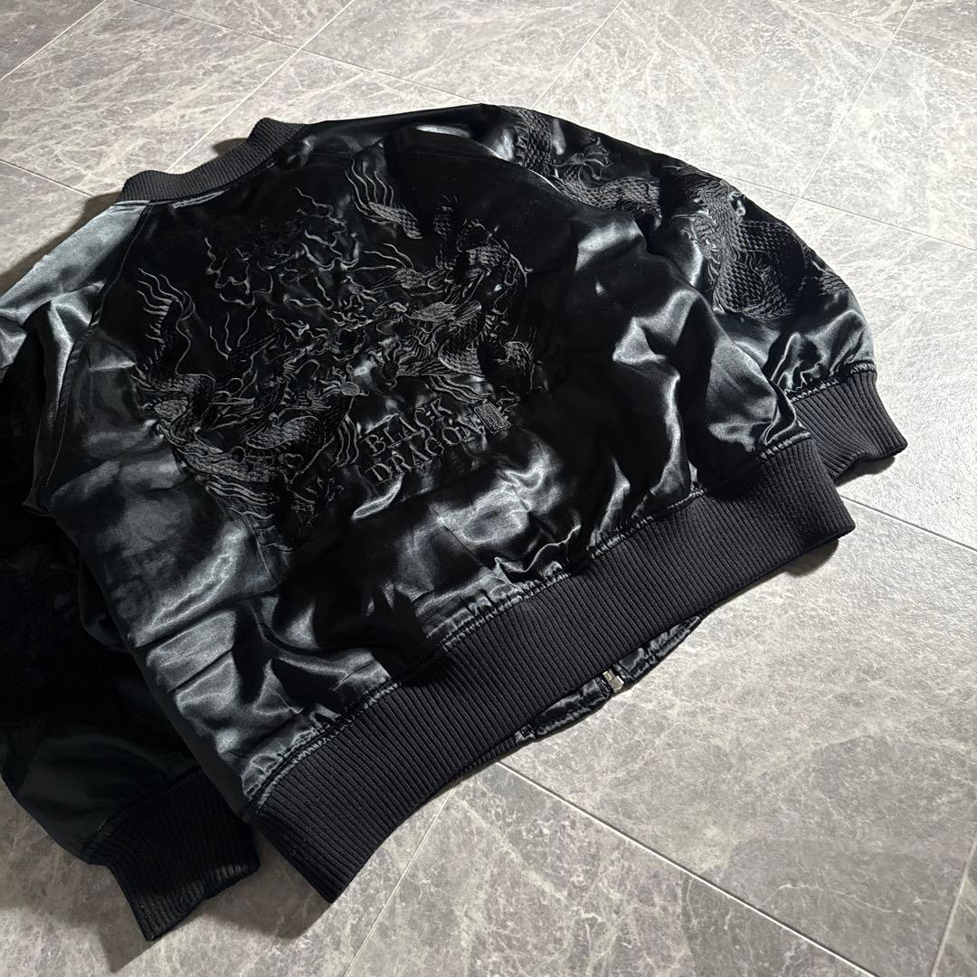 DOG TOWN スカジャン ALL BLACK