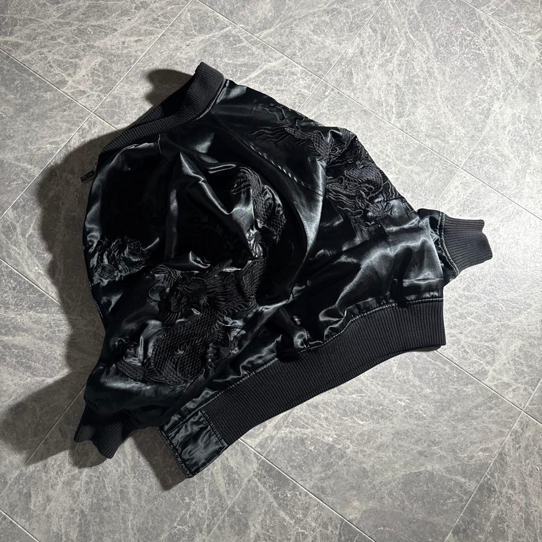 DOG TOWN スカジャン ALL BLACK