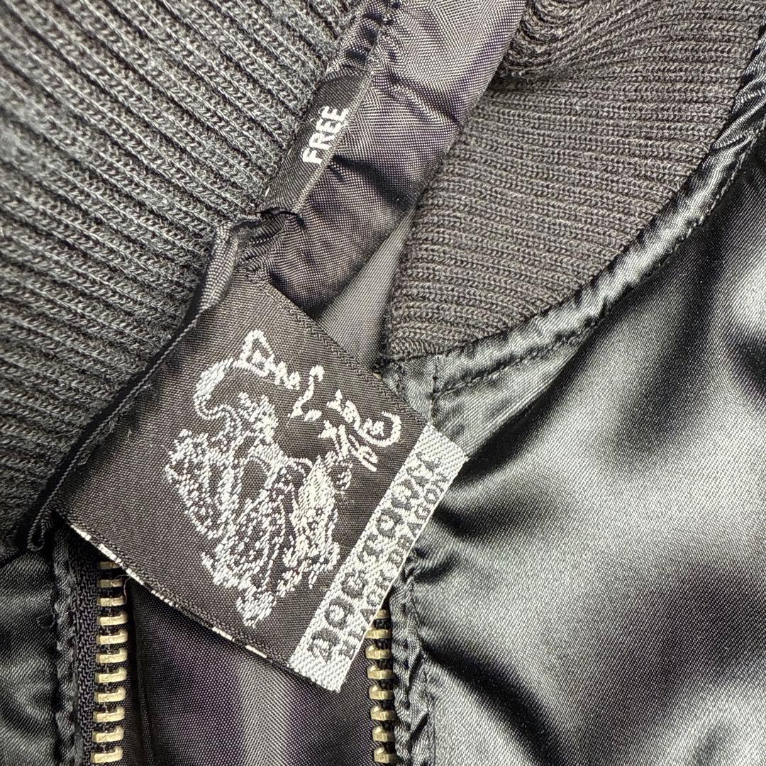 DOG TOWN スカジャン ALL BLACK