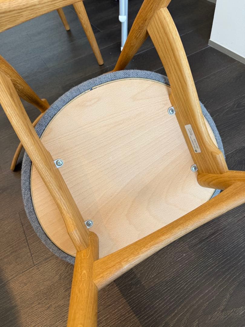 カール・ハンセン＆サンCH33P チェア オーク材本物 ウェグナー2脚セット