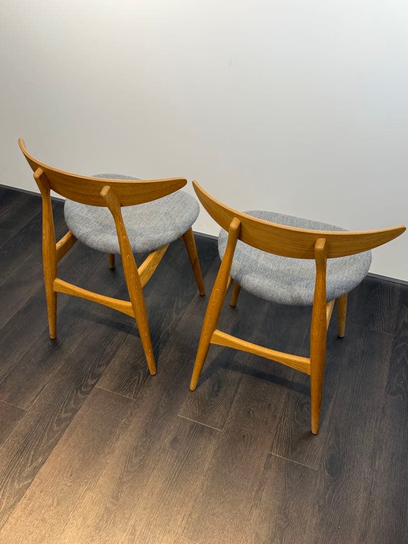 カール・ハンセン＆サンCH33P チェア オーク材本物 ウェグナー2脚セット
