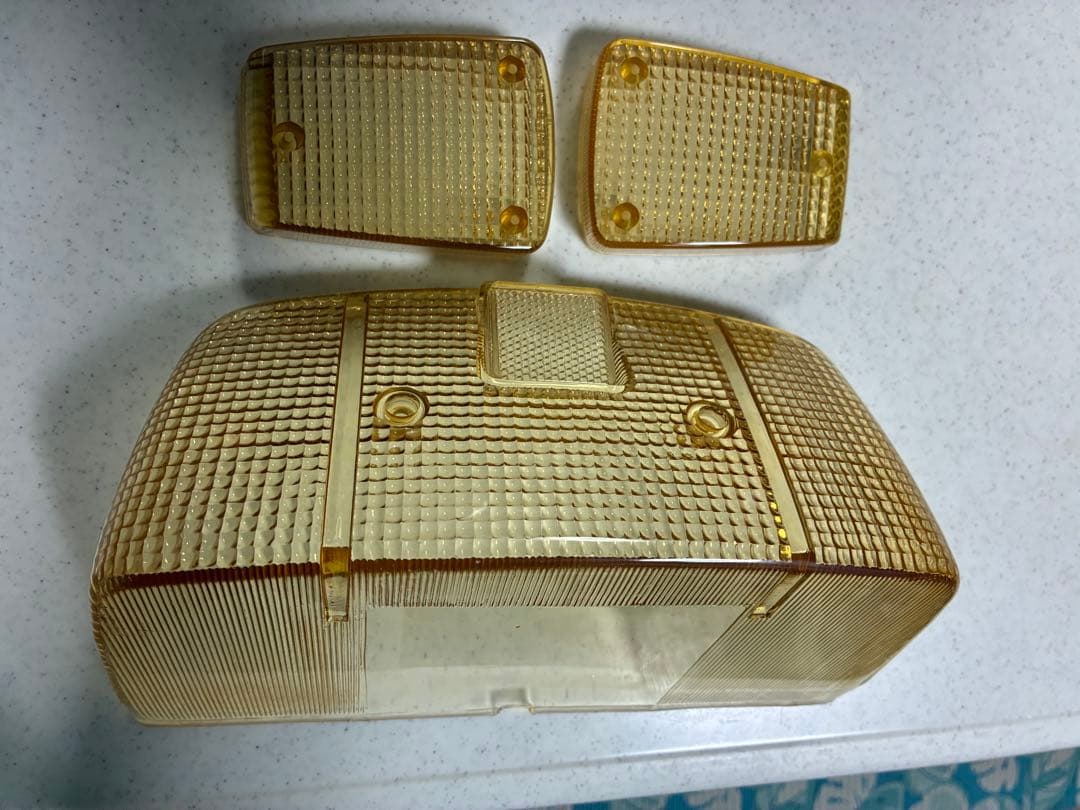 薄茶黄ばみ当時風　CBX400F CBX550F FF テールレンズ ウインカー