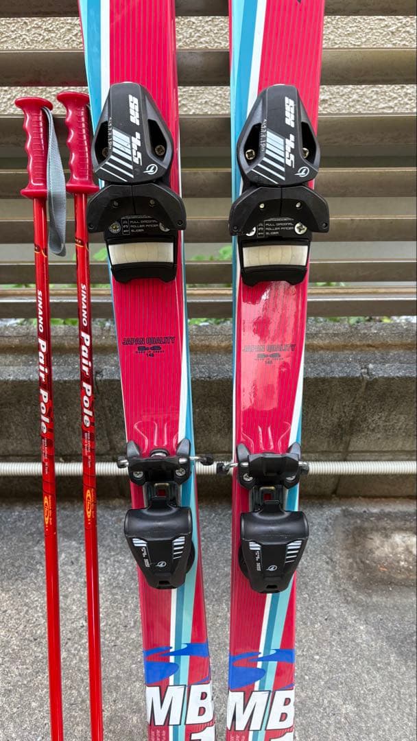 スキー板 スティック ブーツセット【1回使用】