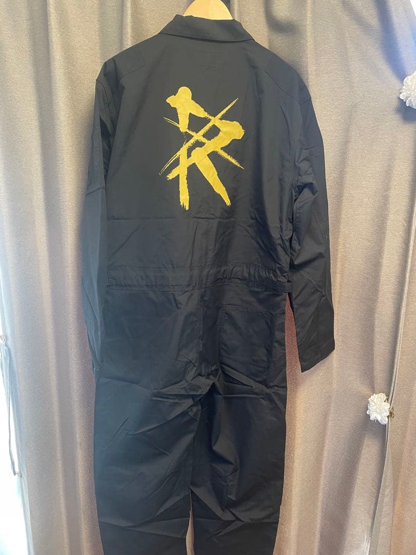 【未使用・タグ付き】ヒカル　ReZARDつなぎ　新品　Ｌサイズ　ブラック