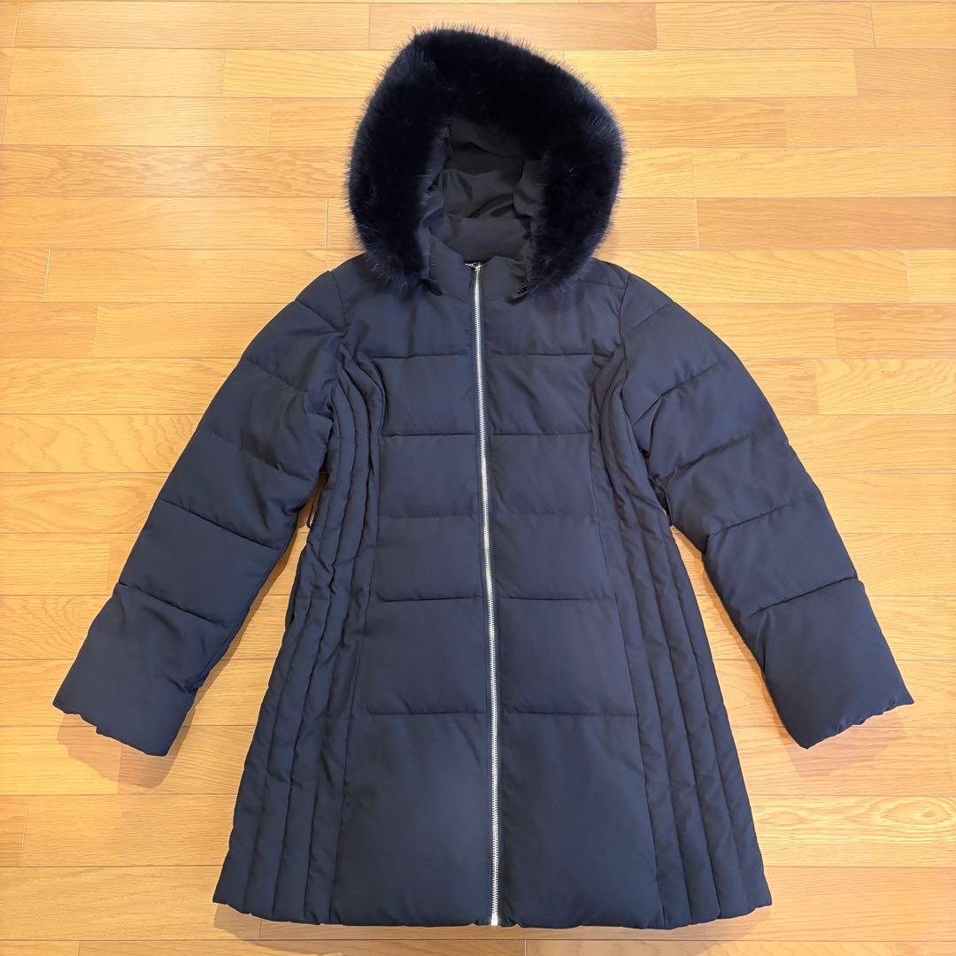 LIP SERVICE シェーディングライン中綿コート 黒M