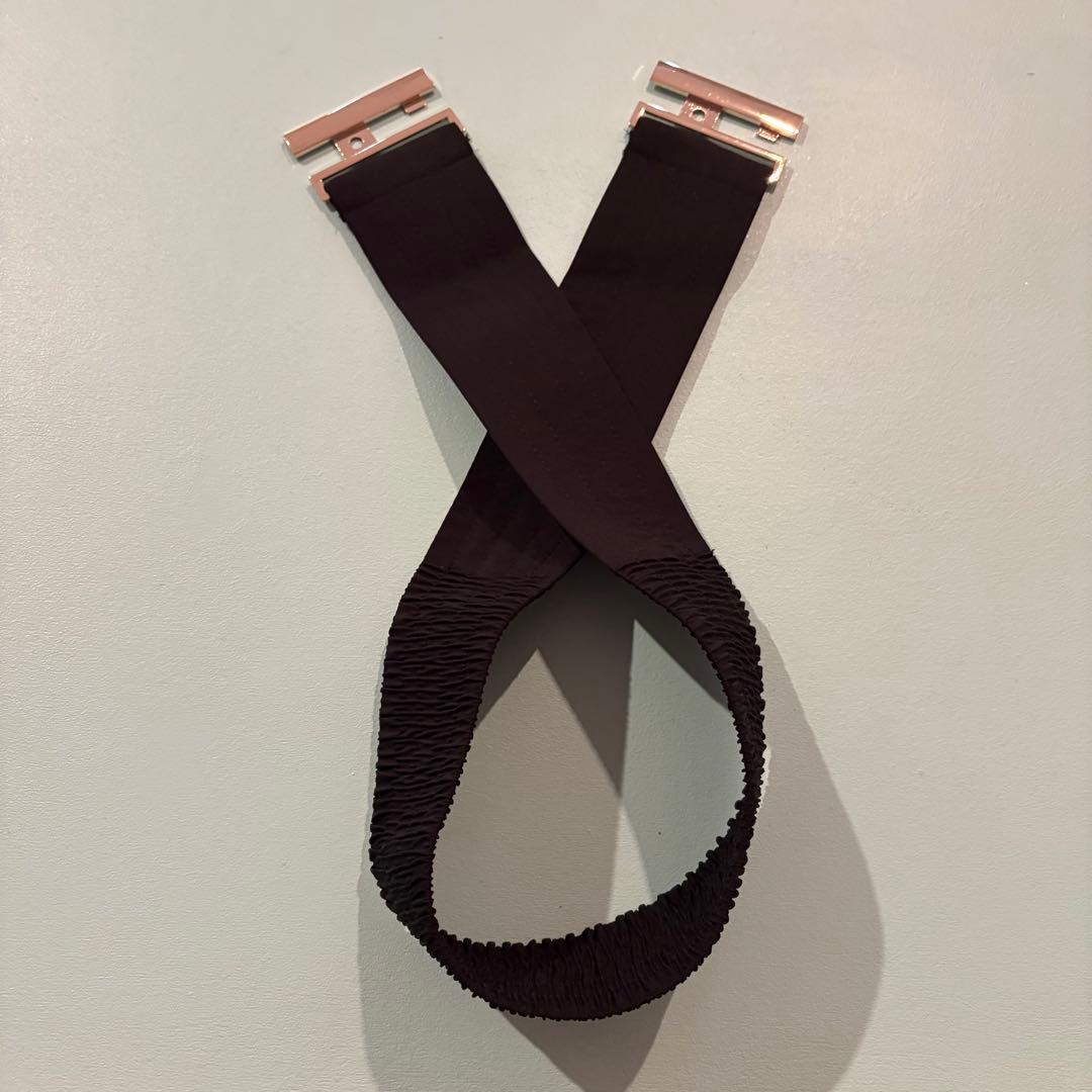 LIP SERVICE シェーディングライン中綿コート 黒M