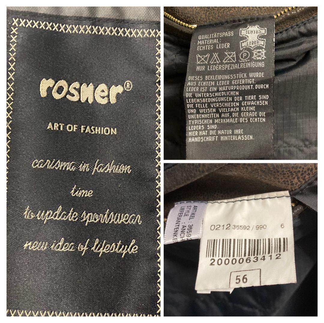 US古着vintage【本革レザー 中綿ベスト】オーバーサイズ メンズ2~3XL