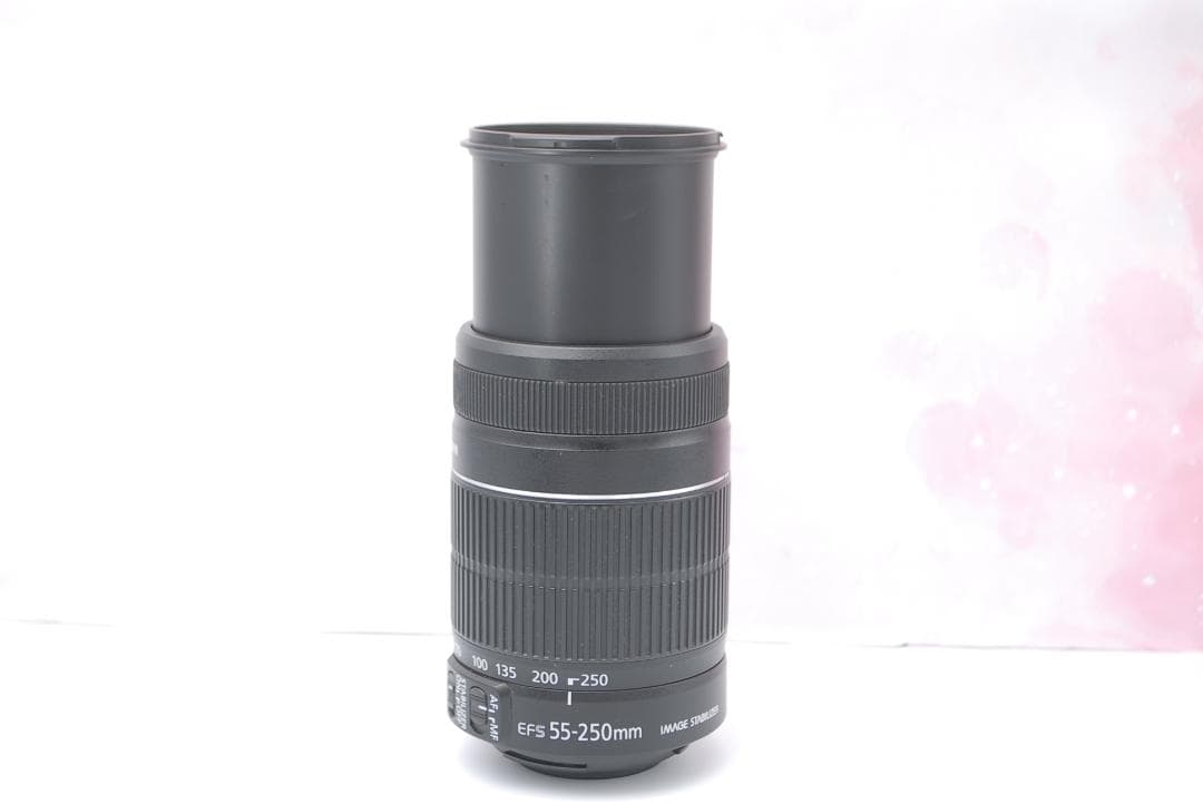 ⭐望遠レンズ⭐美品 EF-S 55-250ｍｍ F4-5.6 IS Ⅱ カメラ