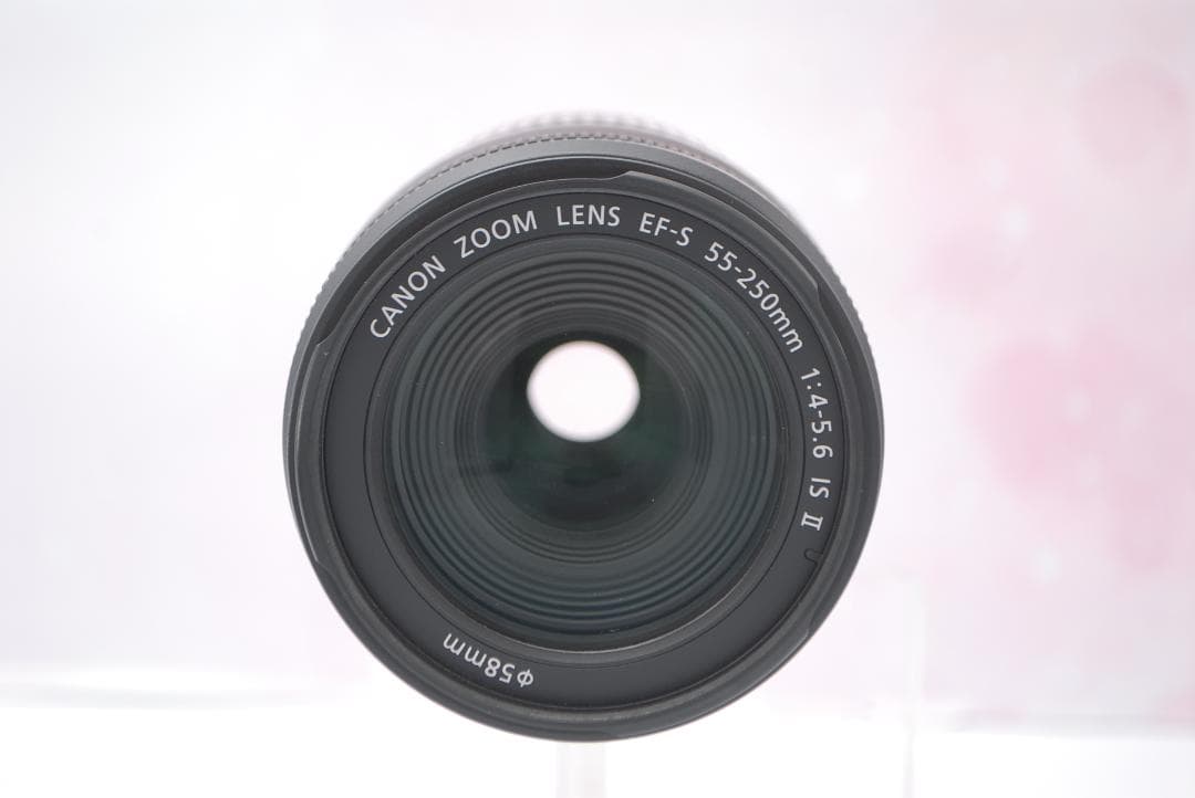 ⭐望遠レンズ⭐美品 EF-S 55-250ｍｍ F4-5.6 IS Ⅱ カメラ