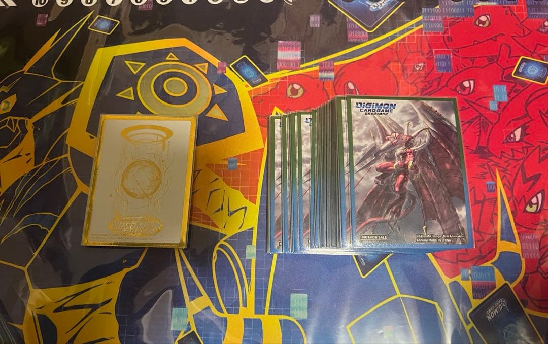 エグザモンデッキ フルパラレル 公式スリーブ付き