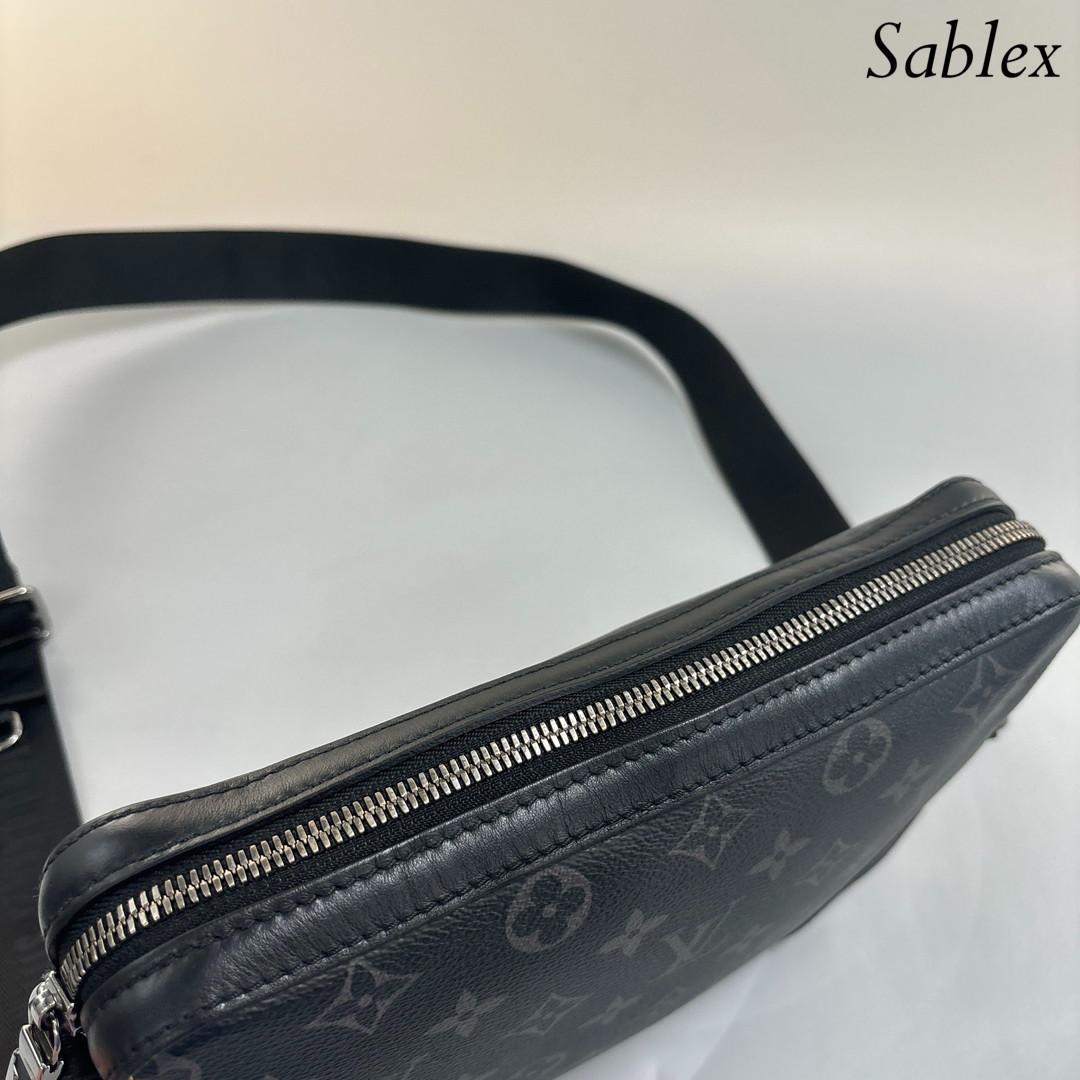 【極美品】ルイヴィトン モノグラムエクリプス トリオメッセンジャー M69443
