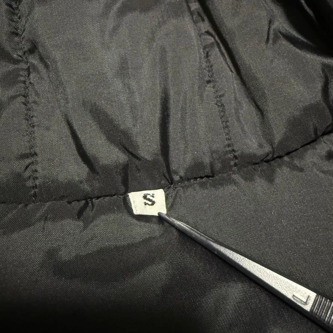 D&G ドルチェ＆ガッバーナ ロゴ 中綿ベスト ブラック S 短丈