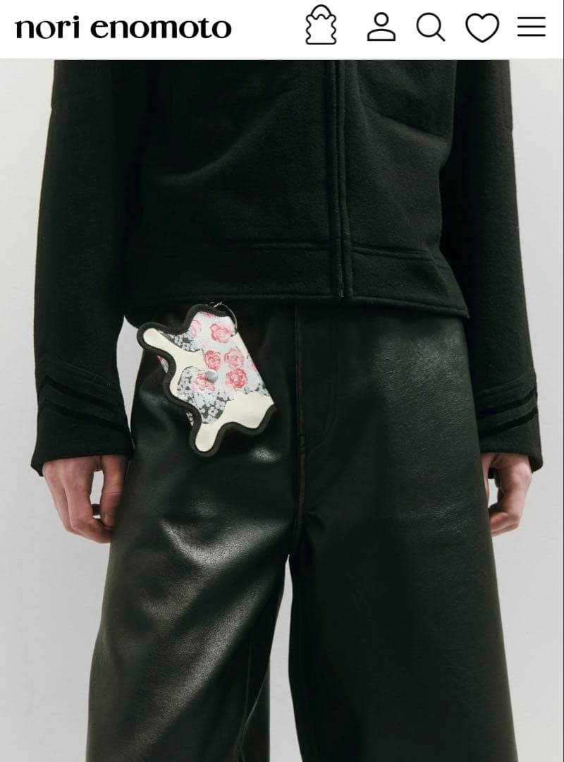 nori enomoto　wave mini chain ブルー