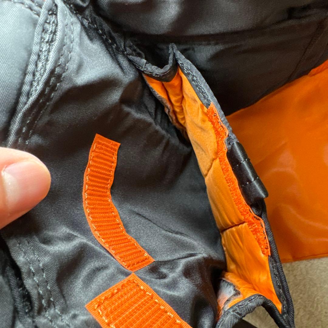 美品　ポーター　タンカー　パスポートケース　ショルダーバッグ　ブラック