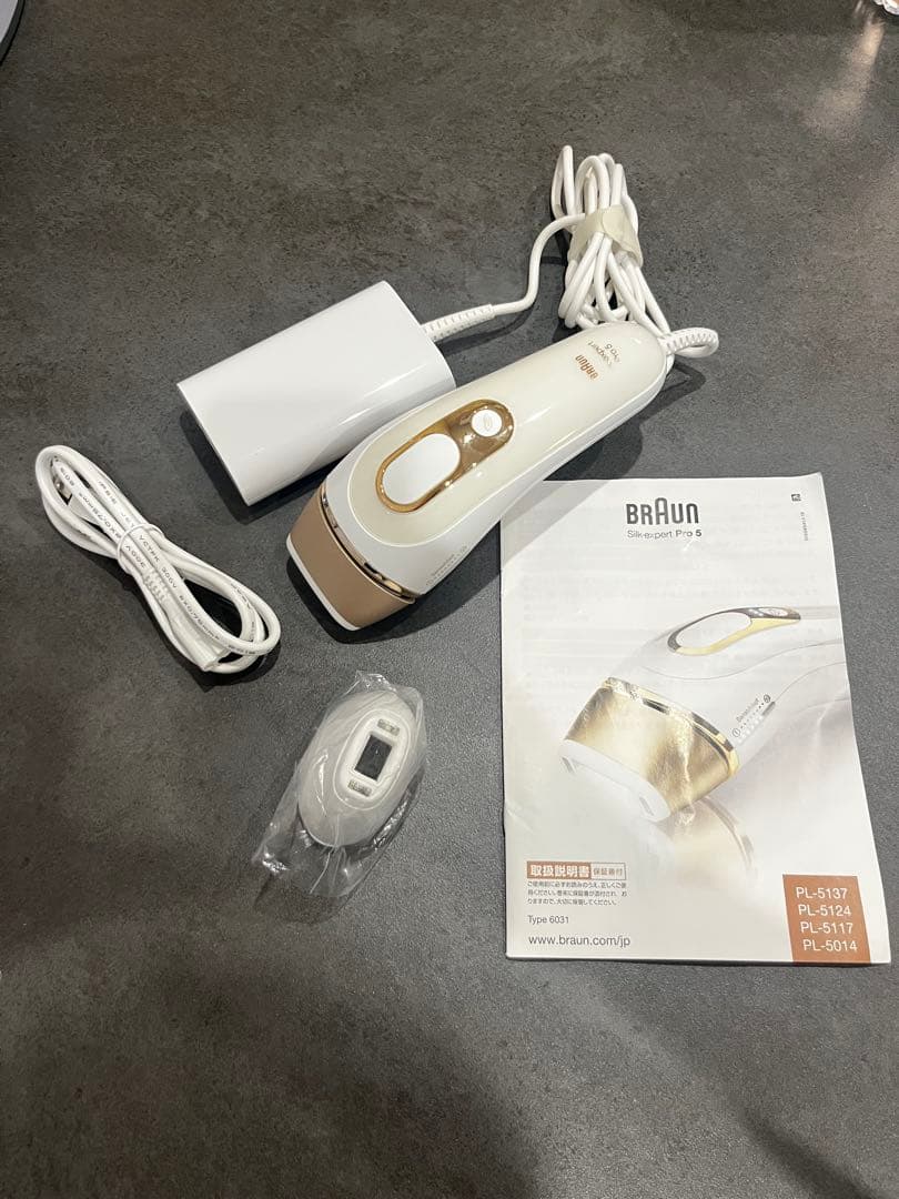 【美品】Silk Expert Pro 5 ＋ Silk epil （ケース付）