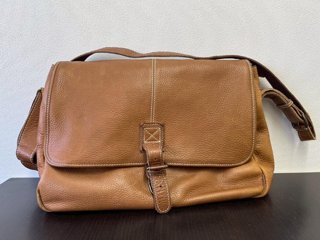 L.L.Bean　レザー ショルダーバッグ