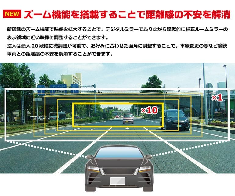 DreamMaker DMDR-28A ドラレコ　フロント＋リア前後撮影可能