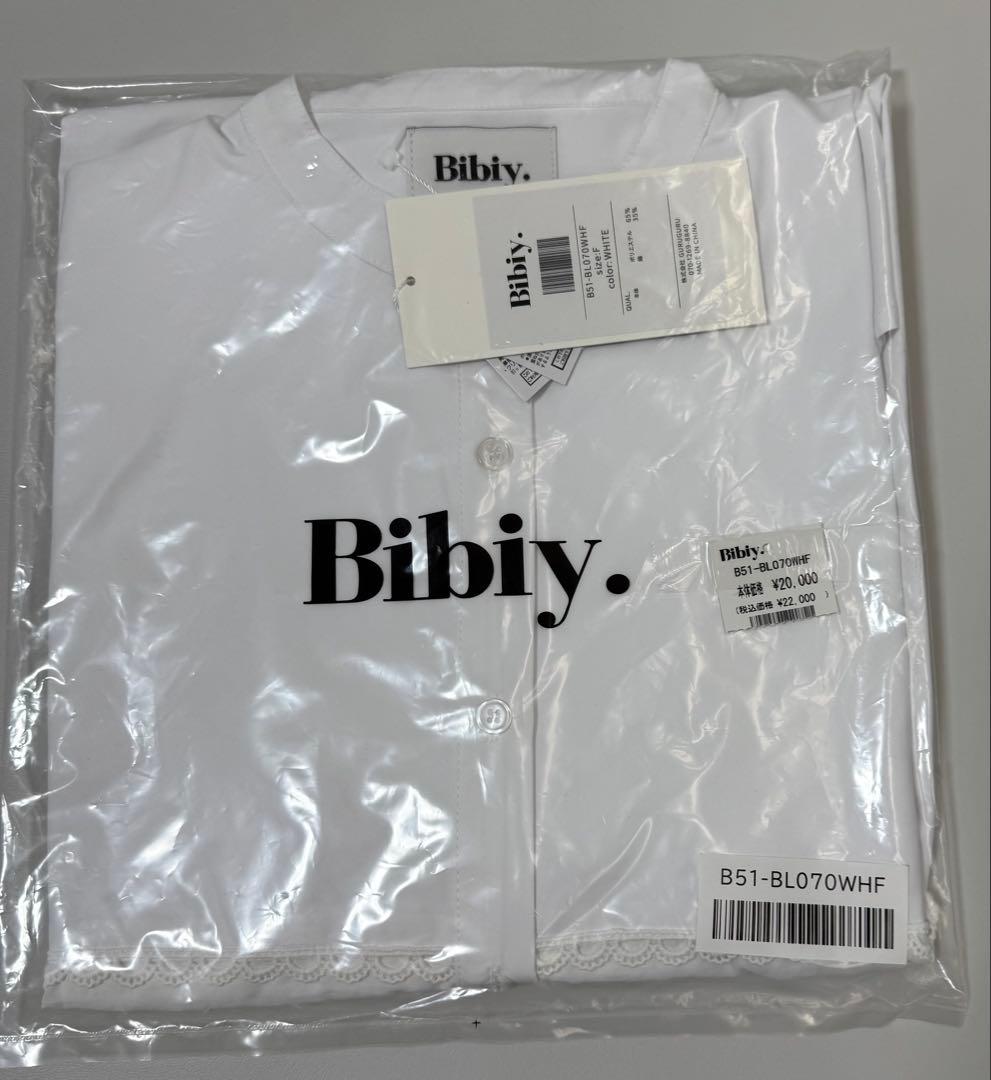 Bibiy. LUCIA COLLAR BLOUSE 新作 新品 タグ付き