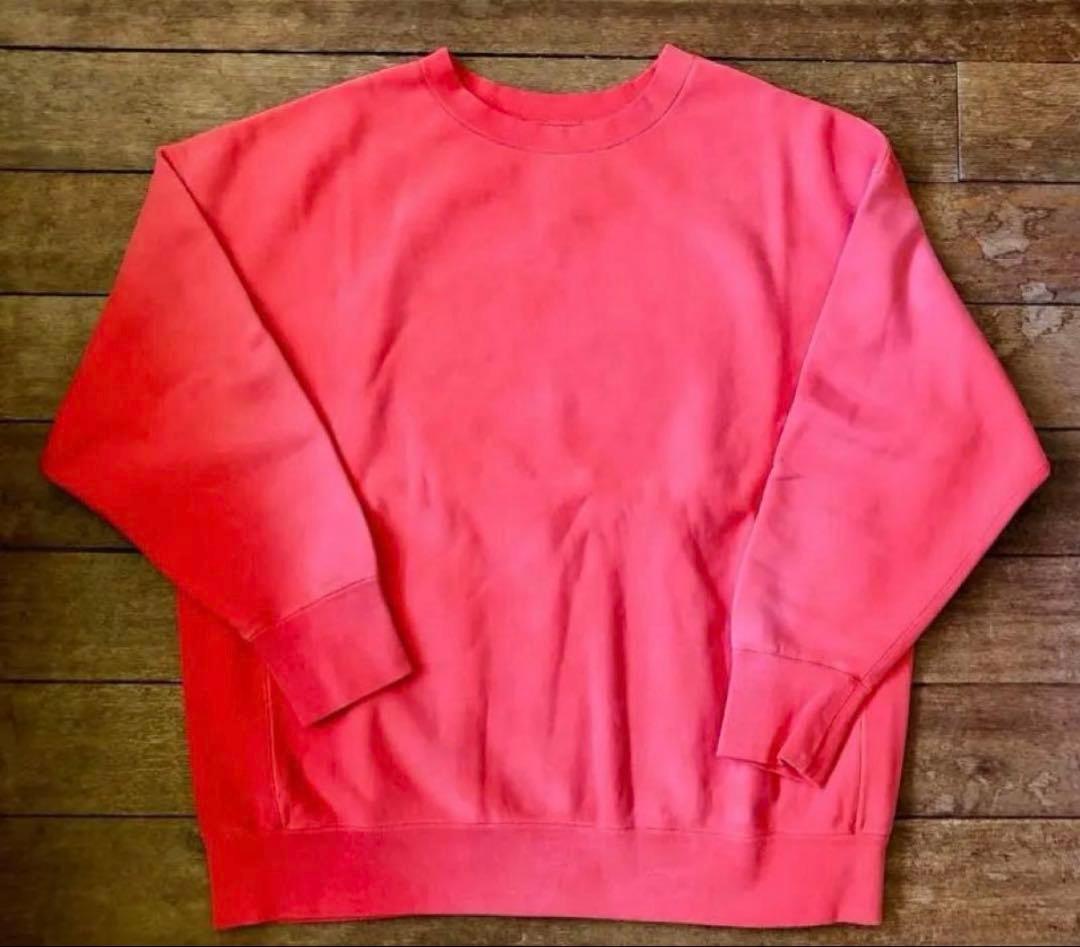 WAX(ワックス) / VINTAGE SWEAT SHIRTS - RED