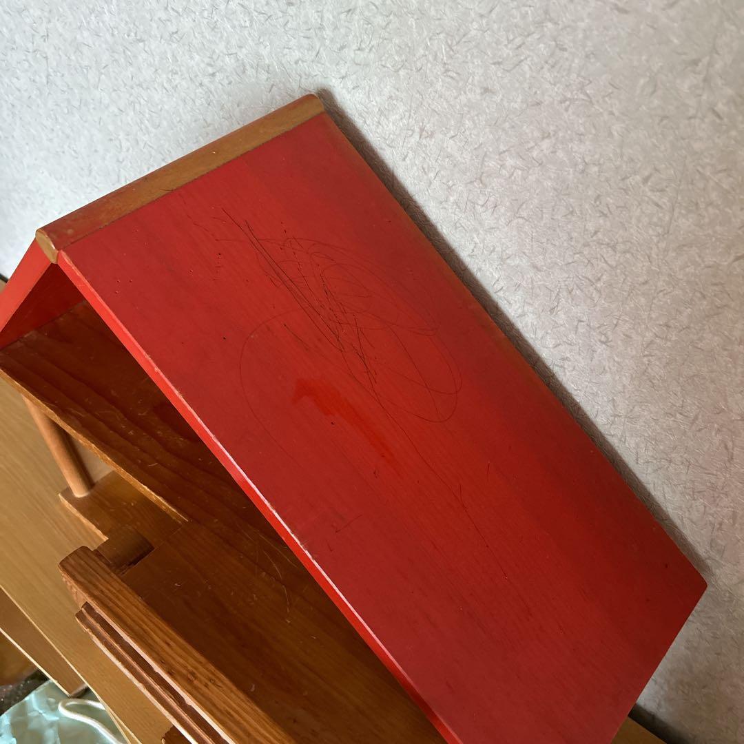 は*こ様 バウアー社 ドールハウス 赤い屋根 木製　ニキティキ　家具セット