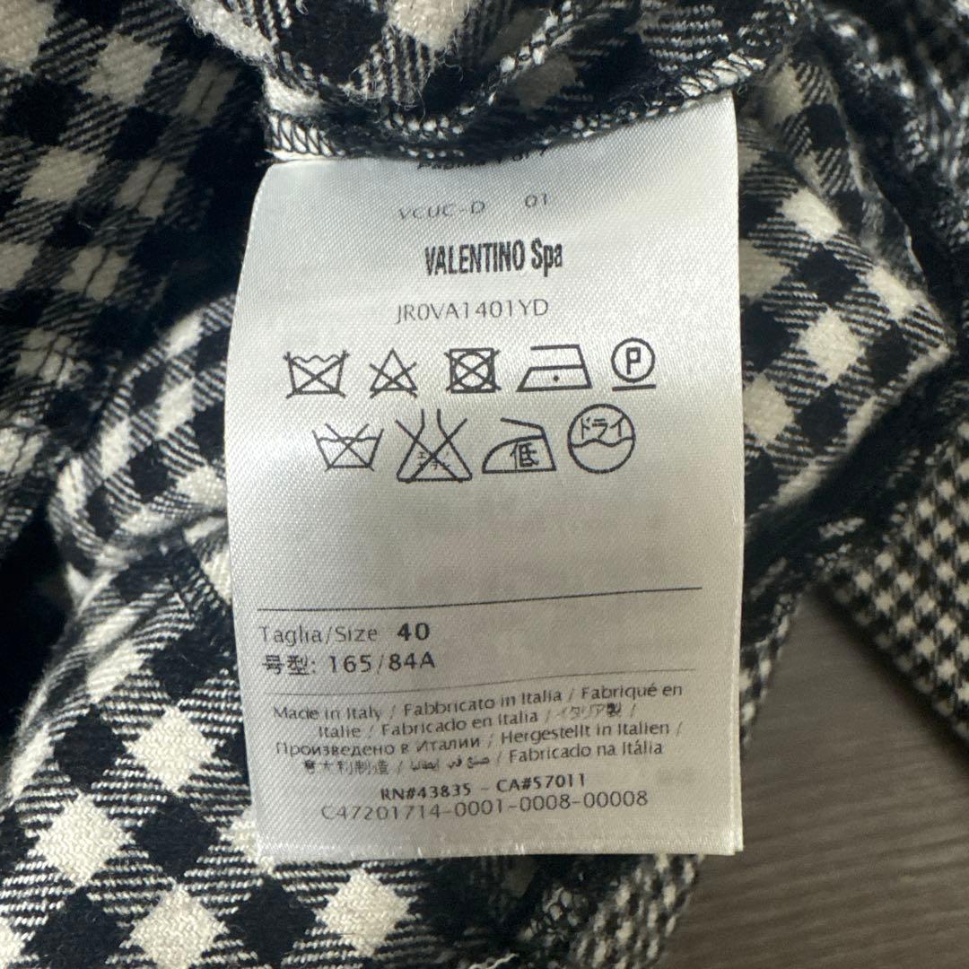 RED VALENTINO チェック柄ワンピース 40