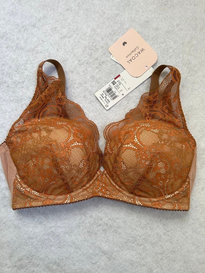 ワコール　Wacoal　ブラ&ショーツ　セット　重力ケアブラ（ノンワイヤ）