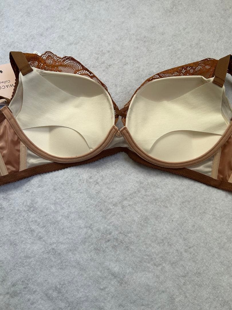 ワコール　Wacoal　ブラ&ショーツ　セット　重力ケアブラ（ノンワイヤ）