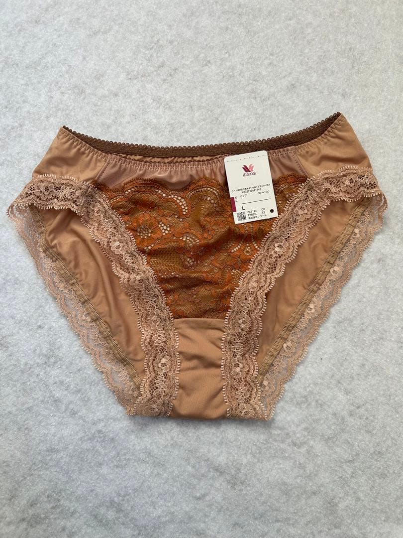 ワコール　Wacoal　ブラ&ショーツ　セット　重力ケアブラ（ノンワイヤ）