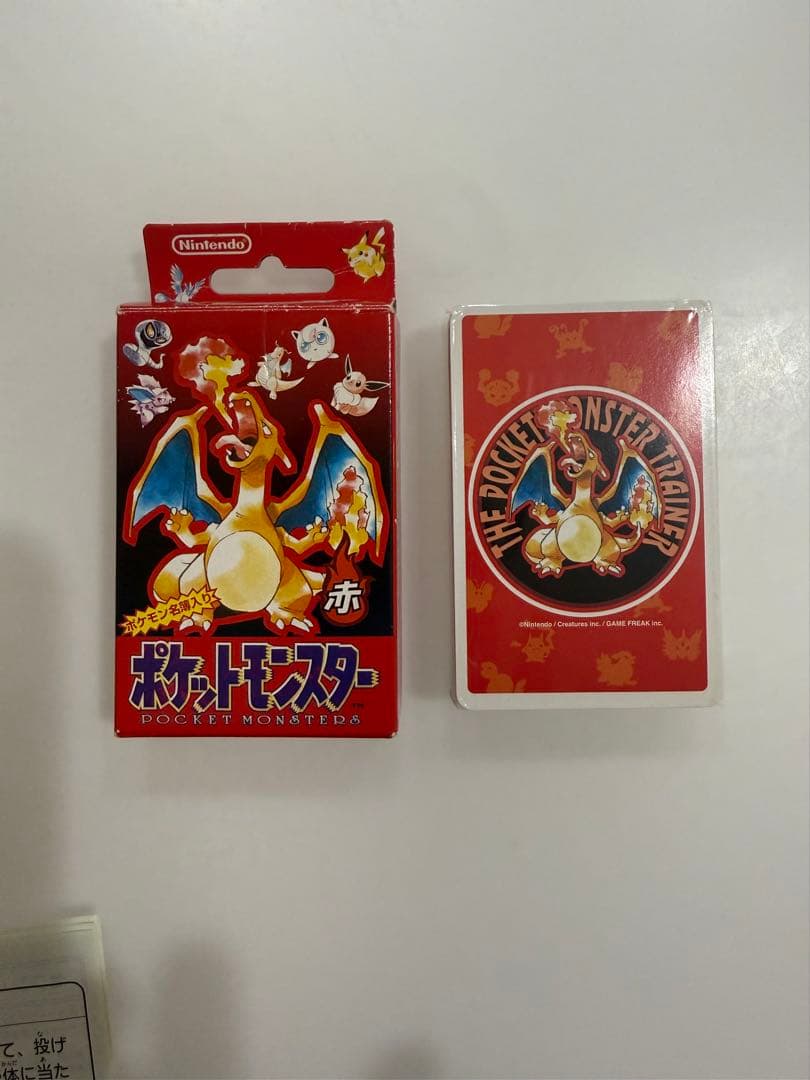 【希少】ポケモントランプ赤　未使用