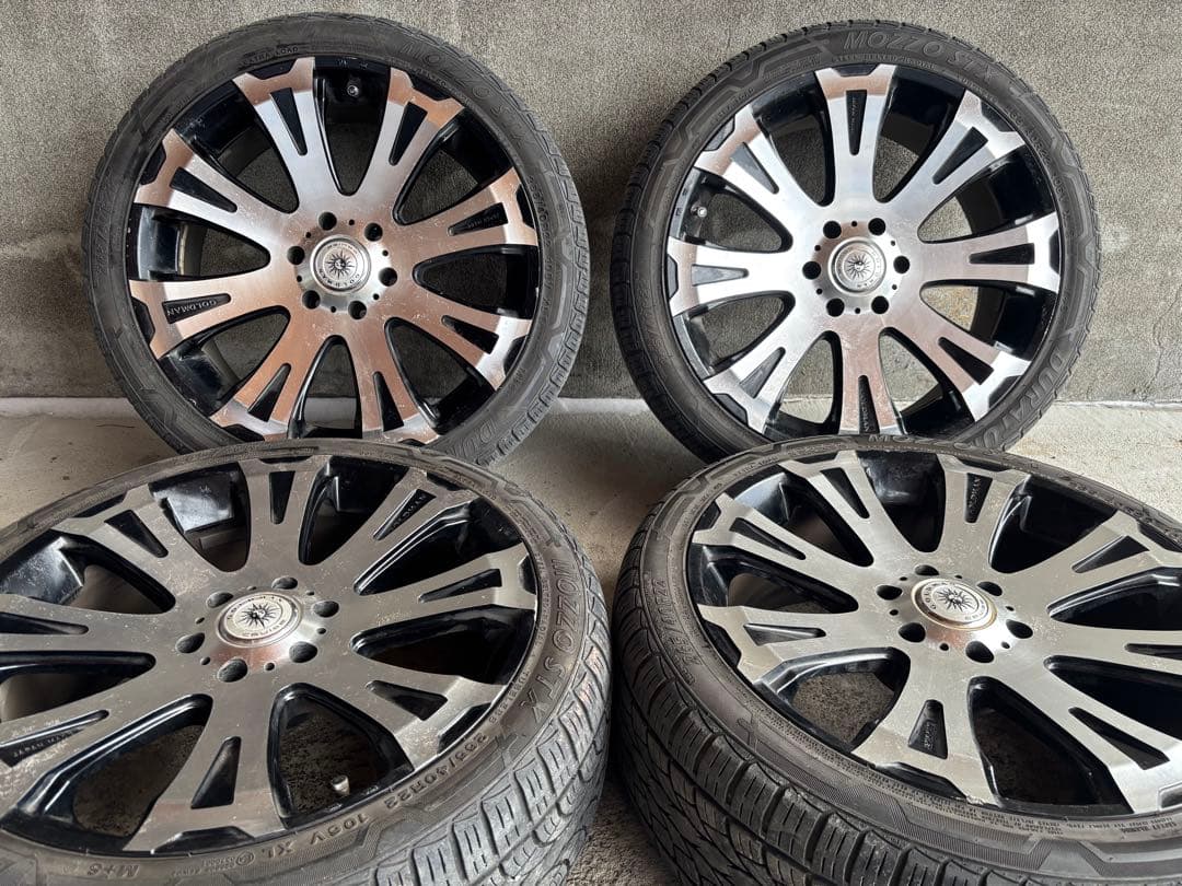 265/40R22 ゴールドマンクルーズ　プラド、ハイラックスなど