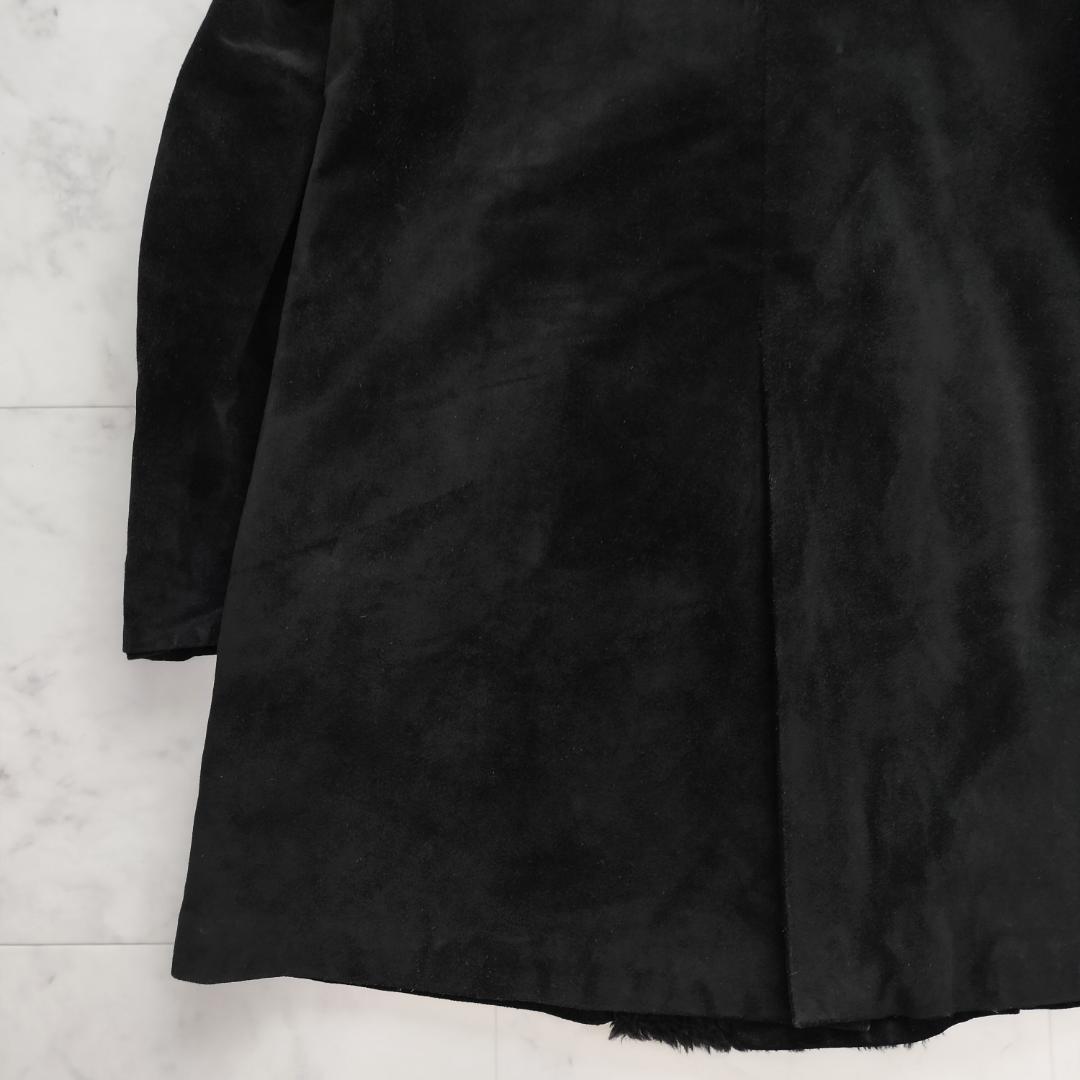 希少 A.P.C. 90sフランス製 ムートンコート S ギャングコート 牛革