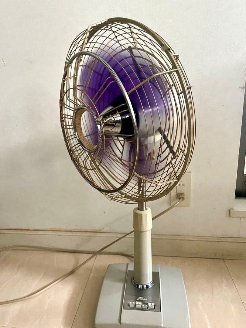 希少　昭和レトロ TOSHIBA 東芝 扇風機 ロータリーベース MB型