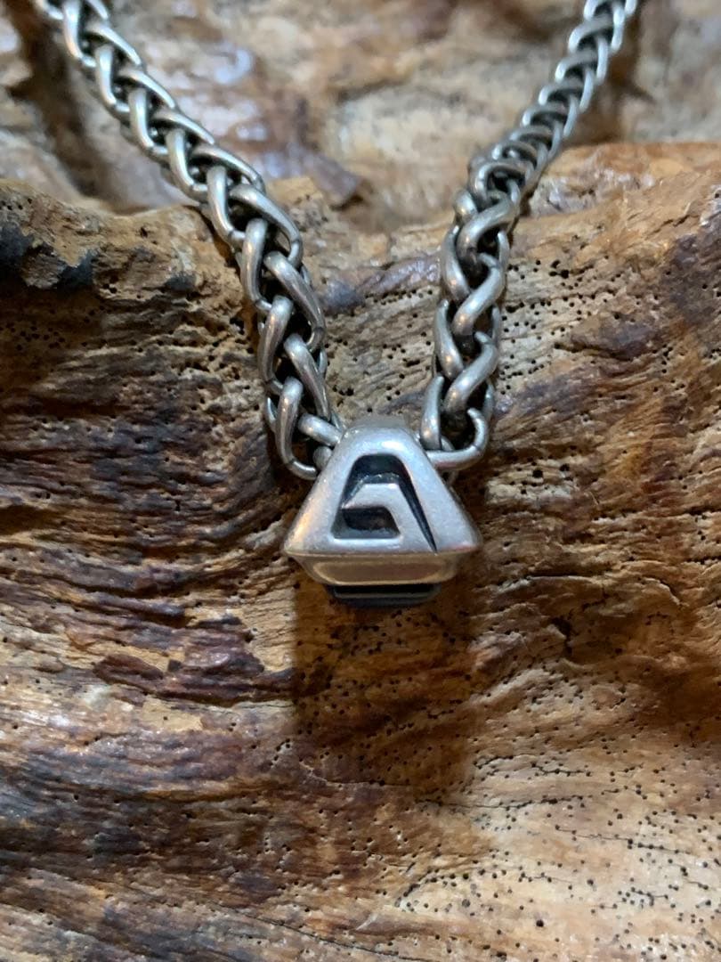 【超希少品/廃盤ブランド】 『TOLTECA』 シルバーネックレス