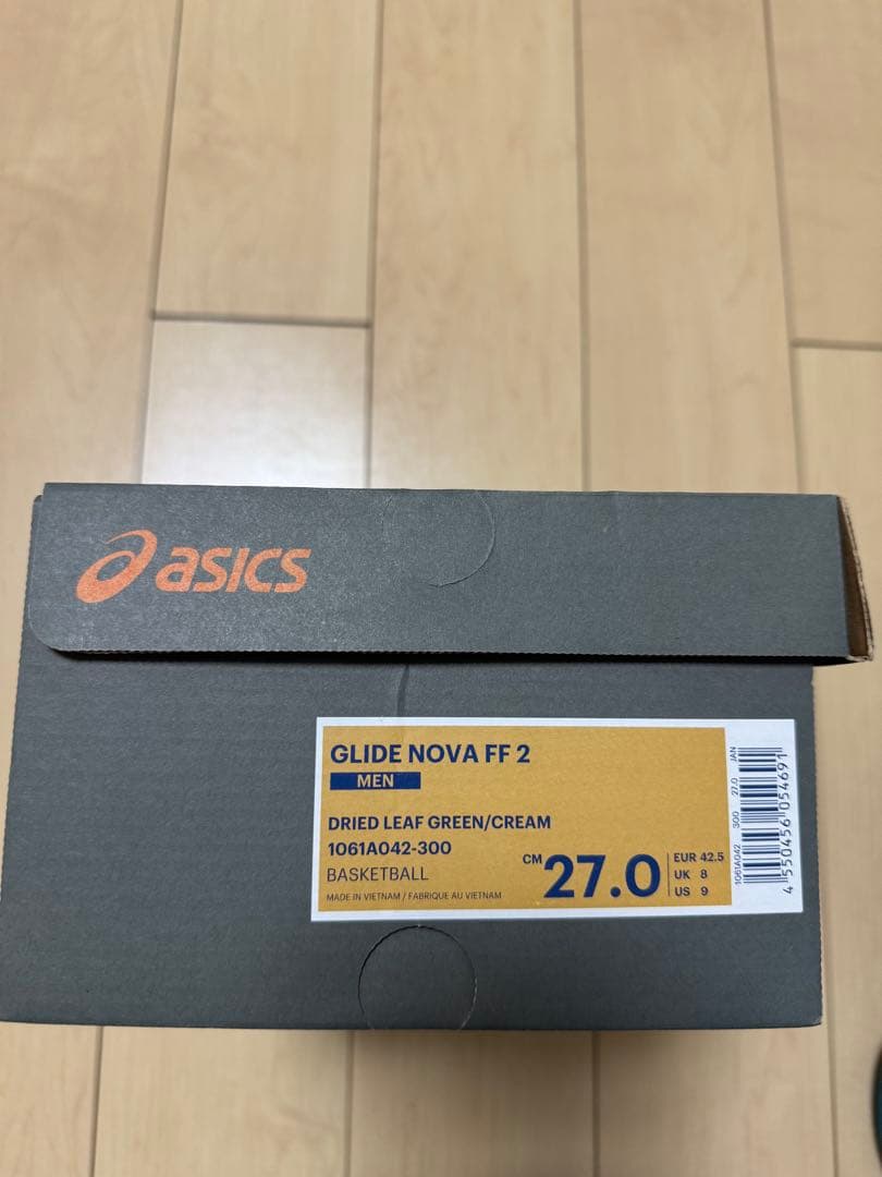 シューズ(男性用) Ballaholic Asics GLIDE NOVA FF2 US9 27cm