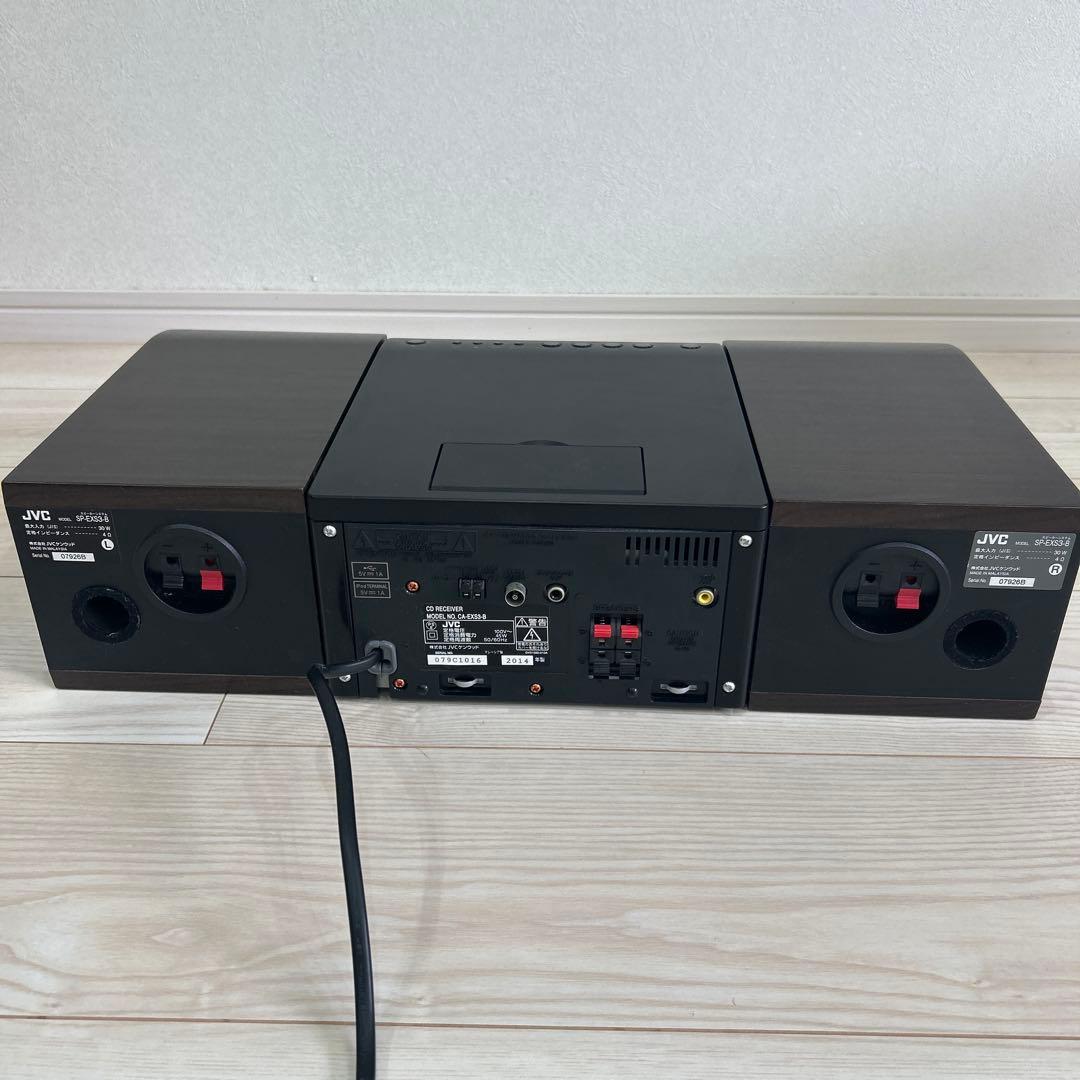JVC CA-EXS3 CDプレーヤー USB接続オーディオシステム