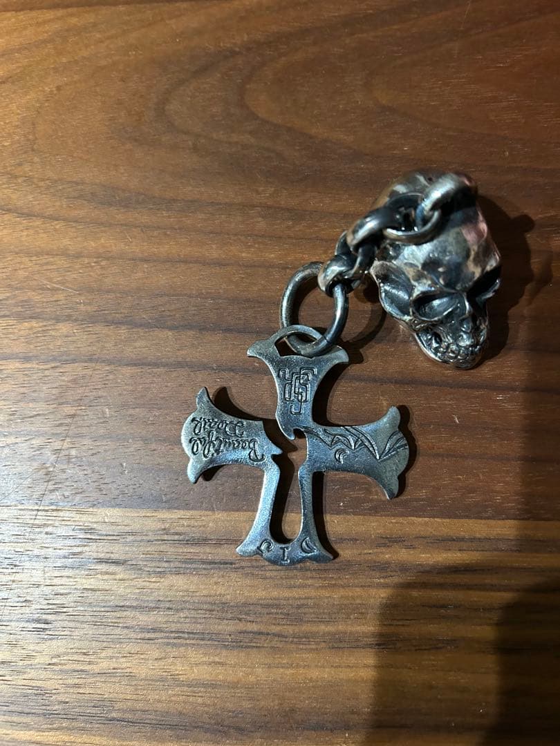 スカルキーホルダー