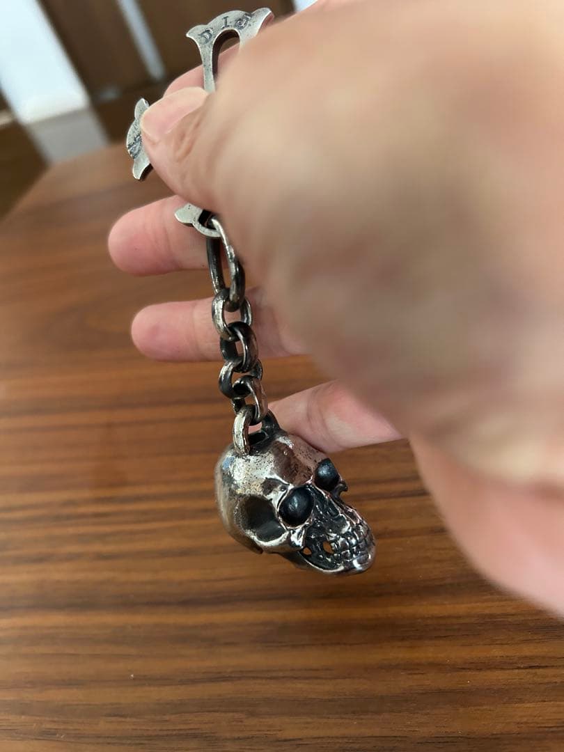 スカルキーホルダー