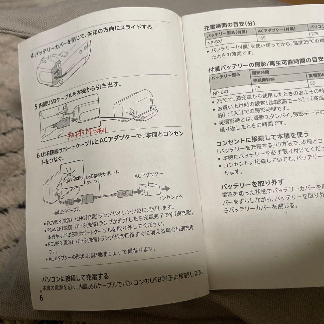 SONY HDR-CX470 ハンディカム 本体