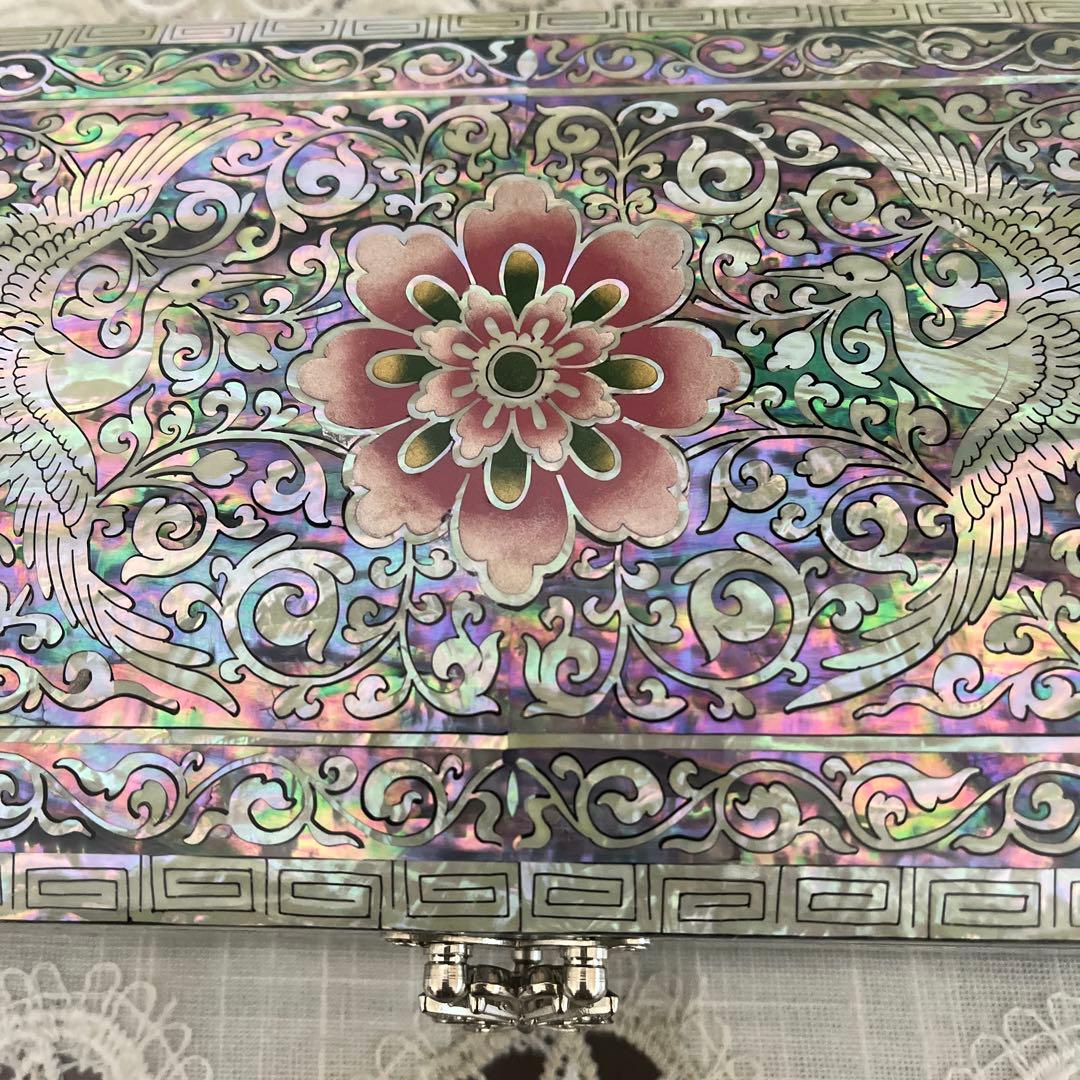 螺鈿細工　小物入れ