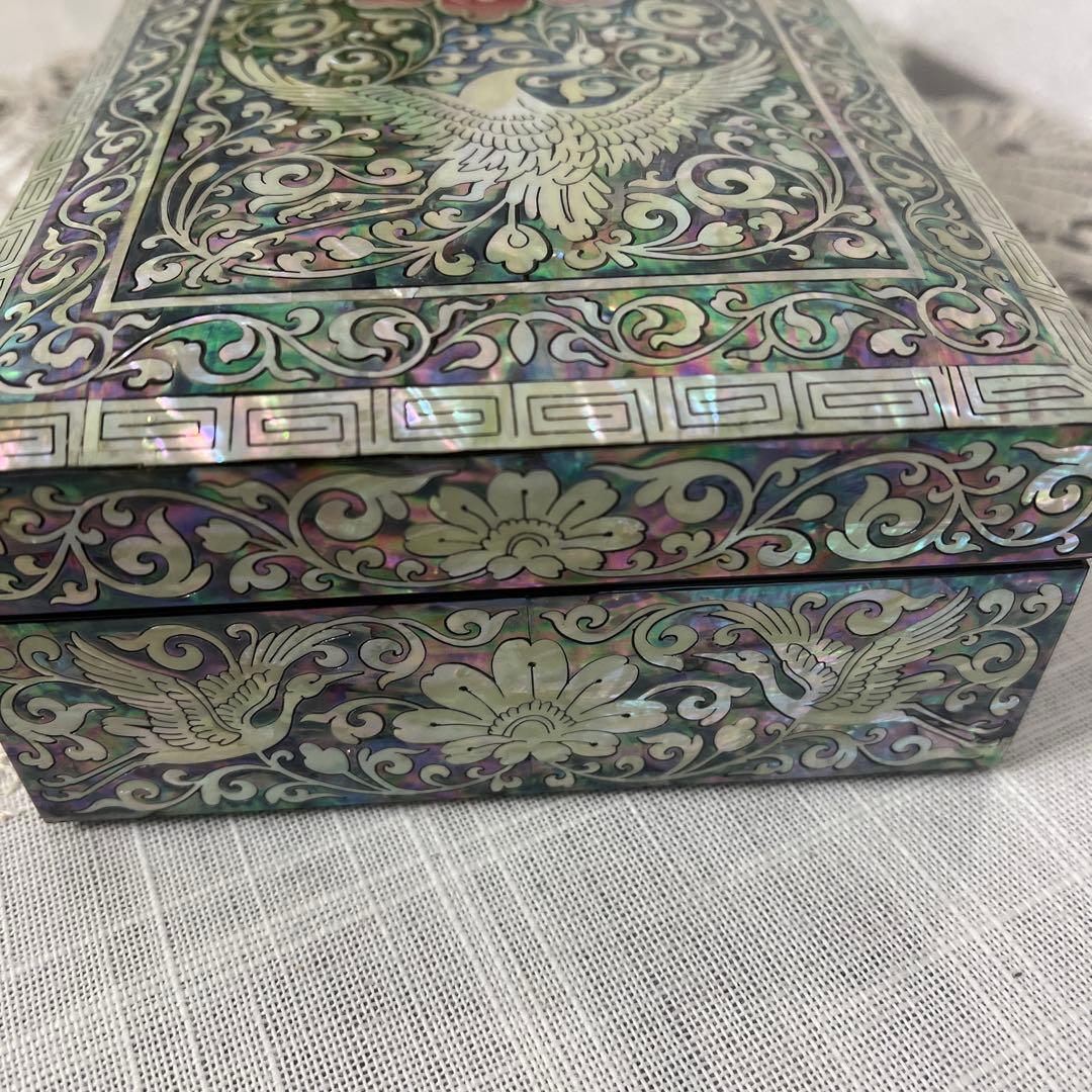 螺鈿細工　小物入れ