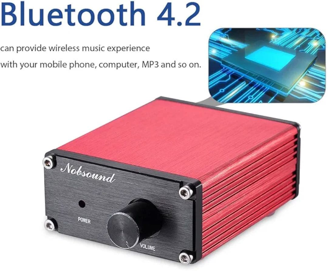 ♦️100ワット Bluetooth 4.2 Miniデジタルアンプ ステレオ