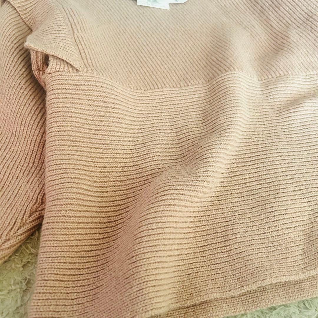 新品タグ付き CLANE クラネ スラントニットプルオーバー